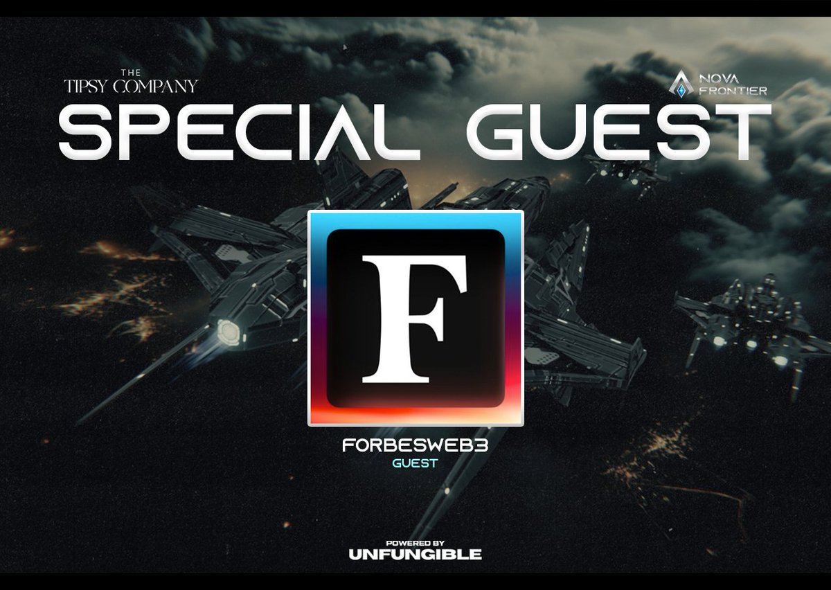 🚨Special Guest inbound! 🎆We've got @ForbesWeb3 joining us at our Launch party in 2 hours. ⏰Set your reminders above if you haven't already.