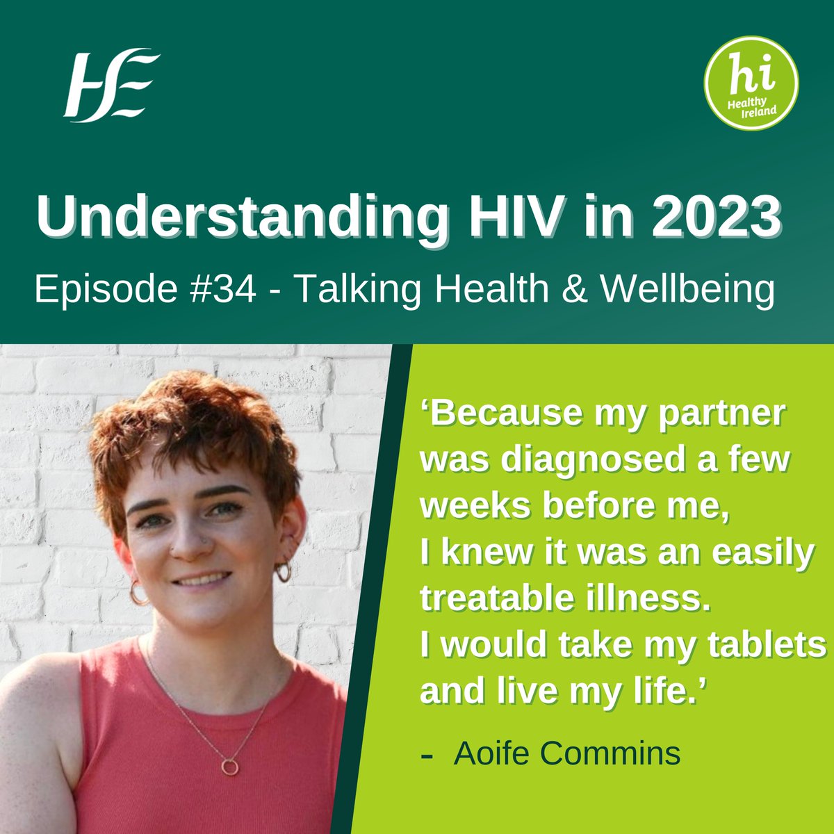 _respectprotect's tweet image. In this podcast, we discuss HIV with Aoife, a practicing nurse living with HIV and Prof Fiona Lyons. 

Listen here: bit.ly/3JiJSpx

#STIAwarenessWeek #HIV
