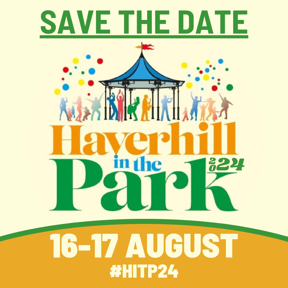 hitpfest's tweet photo. 🚨 Save the date! 🚨

Haverhill in the Park is back! More details coming soon 👀 #HITP24 https://t.co/K4cTle11Km
