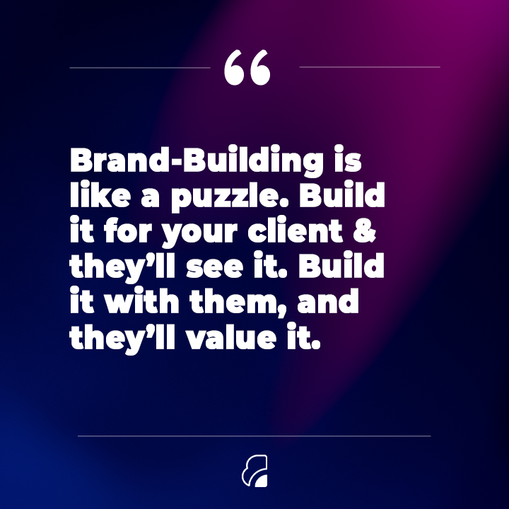 Brand-building turns complex ideas into clarity. Lead clients through this simplifying journey, enhancing both understanding and value. #brandstrategy #brandbuilding