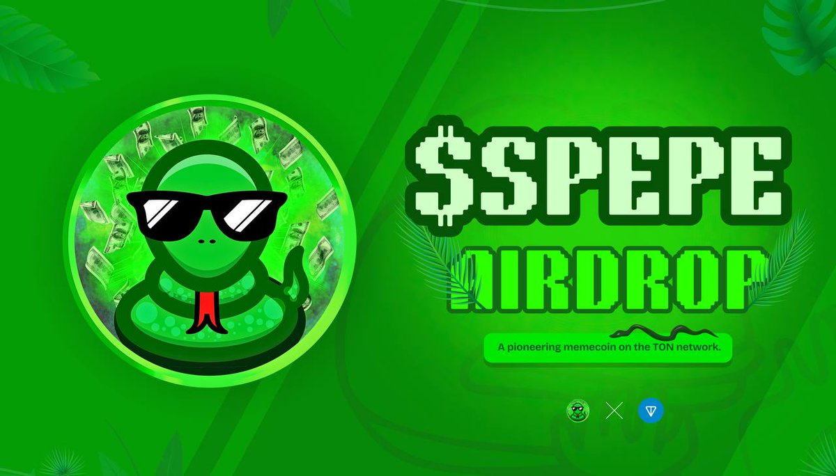 New airdrop: SNAKEPEPE Reward: 100 SPEPE 2.5$ ~ Instant Distribution Date: After TGE 🔗Airdrop Link: t.me/AirdropNinja36… #airdrop #crypto #bitcoin #cryptocurrency #airdropninjapro #binance #blockchain