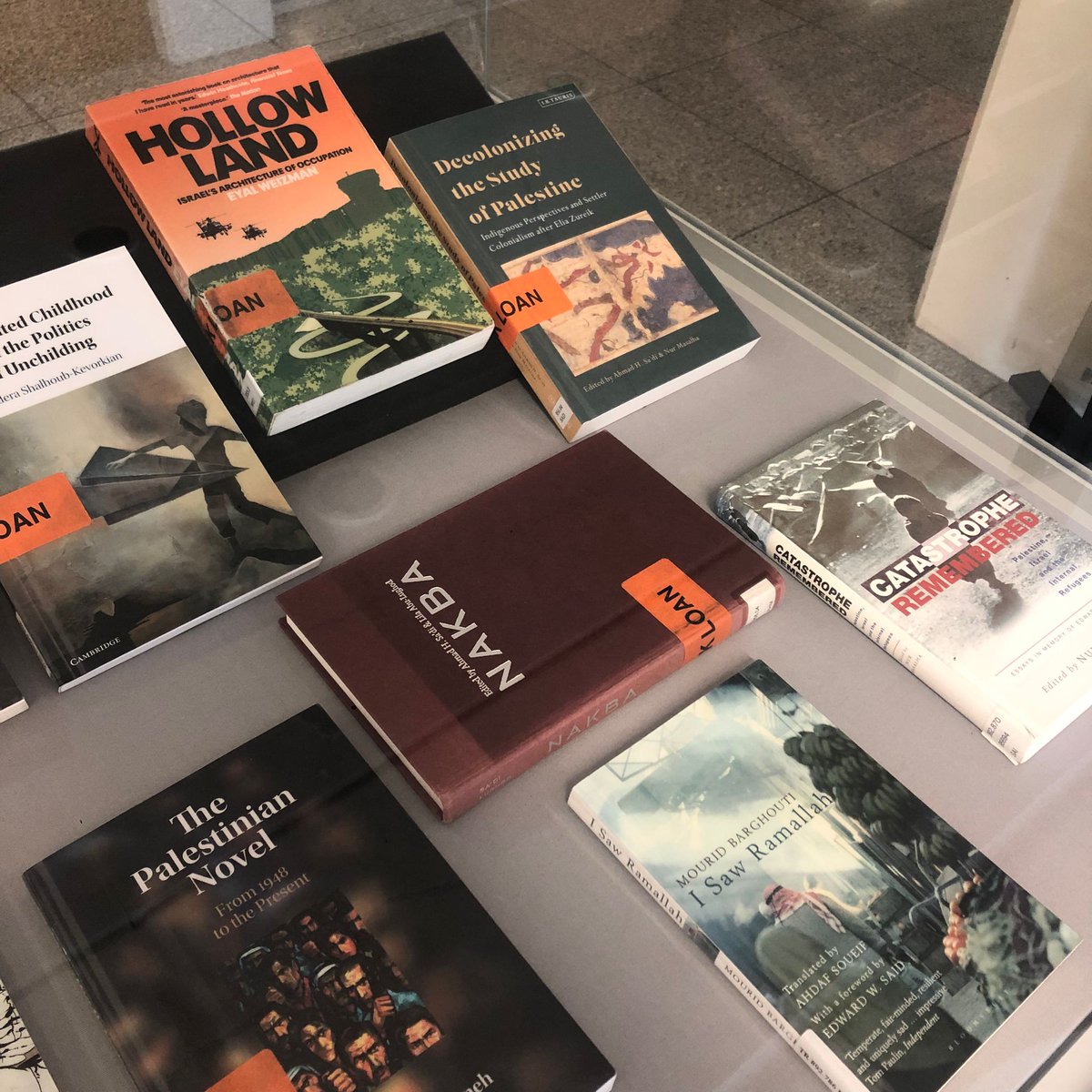 This week we’re highlighting a selection of books from our collection related to Palestine, on display now in the @library_MU foyer! @MaynoothEnglish