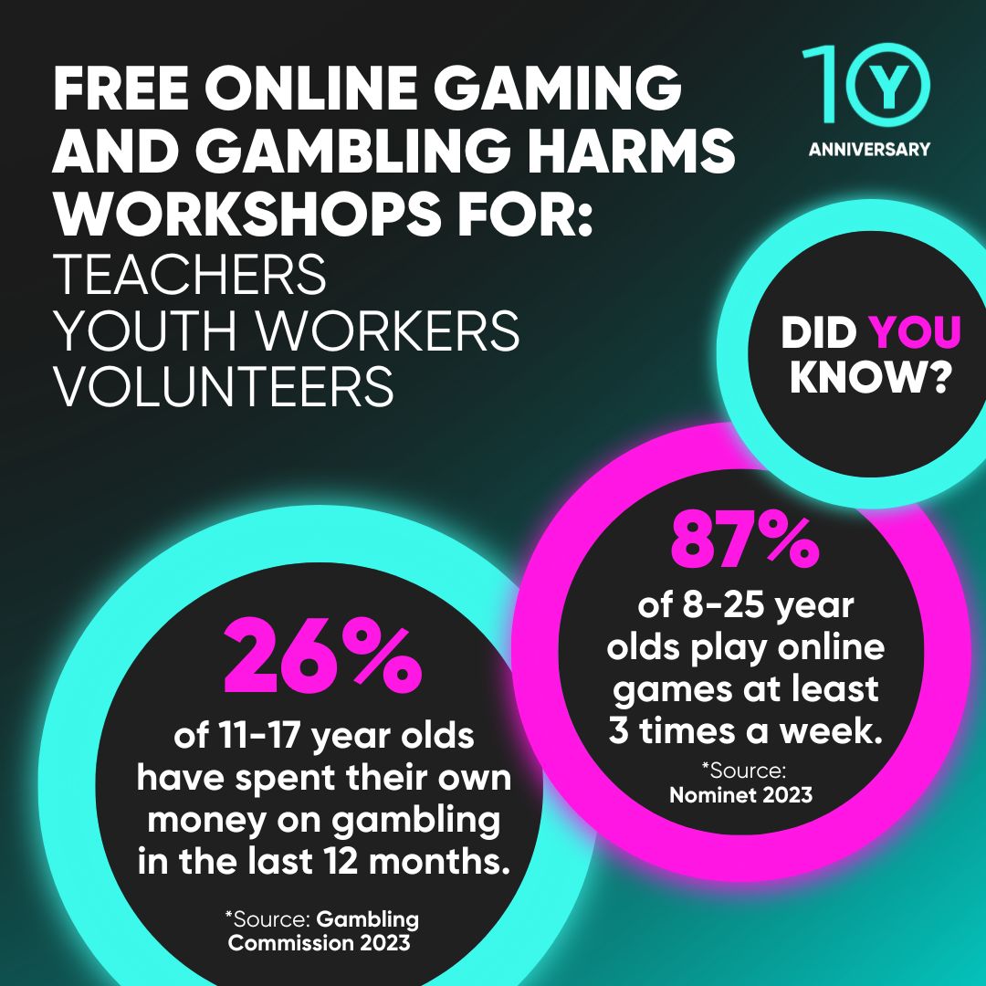 📚 Are you a #teacher or #youthworker looking to stay ahead in the digital age? Gain the expertise to #safeguard young people against gaming and gambling harm in the ever-evolving online landscape. 👉 Choose from a variety of workshops and dates here: ygam.org/nep-v2-worksho…