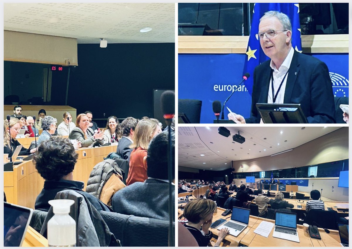 Full house at the @Europarl_EN where @AxelVossMdEP invited all segments of the #creative sector for exchange of thoughts on continued search for balance between #copyright and #AI

#performers #performingarts #culture #creativeindustry #intellectualproperty #art #artandculture