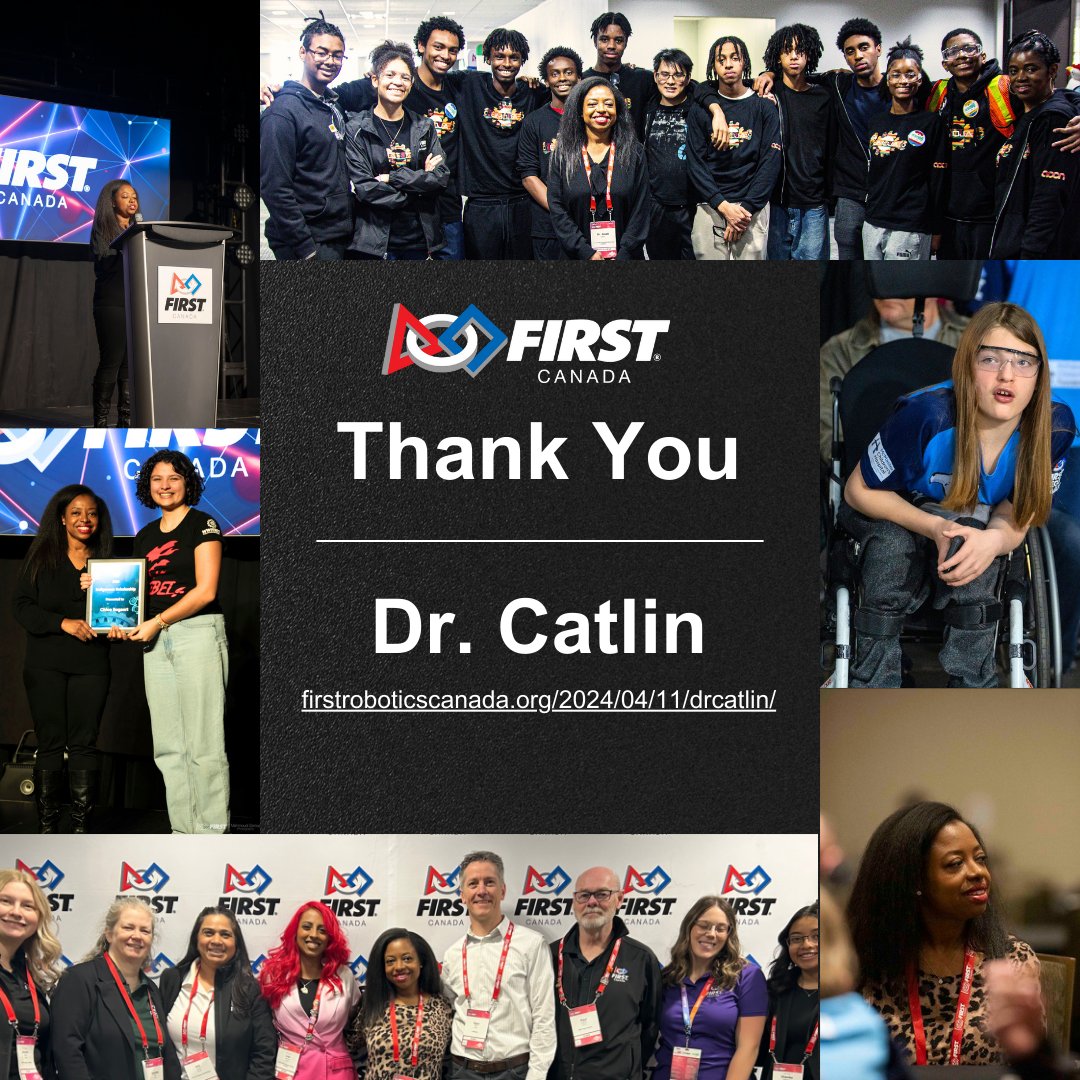 Happy to welcome Dr. Catlin, VP of Equity, Diversity, & Inclusion @FIRSTweets , to the Ontario Provincial Championship! Her speech to 4000 attendees emphasized FIRST core values, EDI's importance in STEM, alongside Gracious Professionalism. Read more at bit.ly/3VZNowj