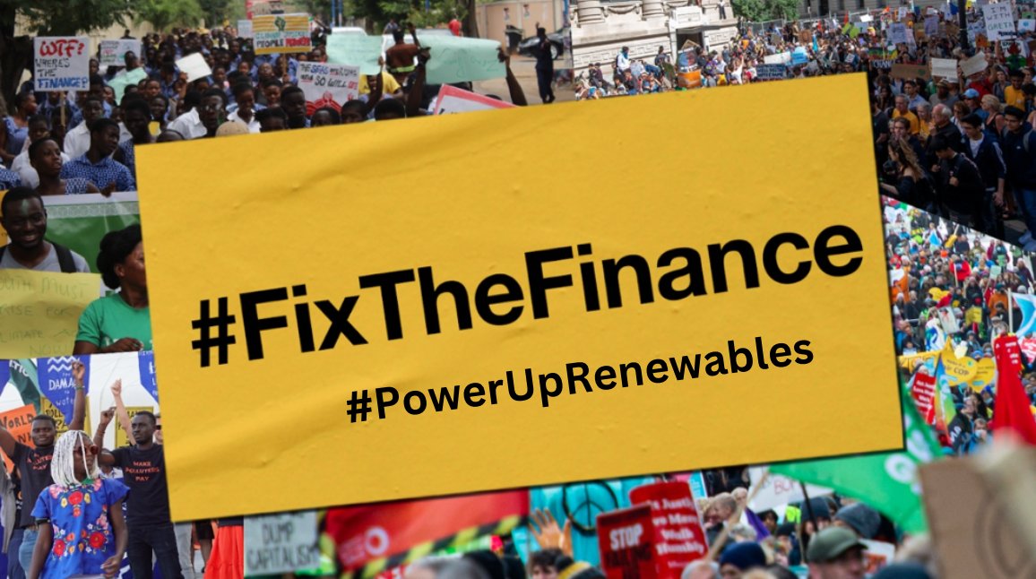 🔥Banks still funding #fossilfuels? Not on our watch! Join the Climate Justice Finance Mobilisations this week to demand governments and banks to divest from harmful fossil fuels and invest in real climate solutions that benefit everyone. #PowerUpRenewables #FixTheFinance