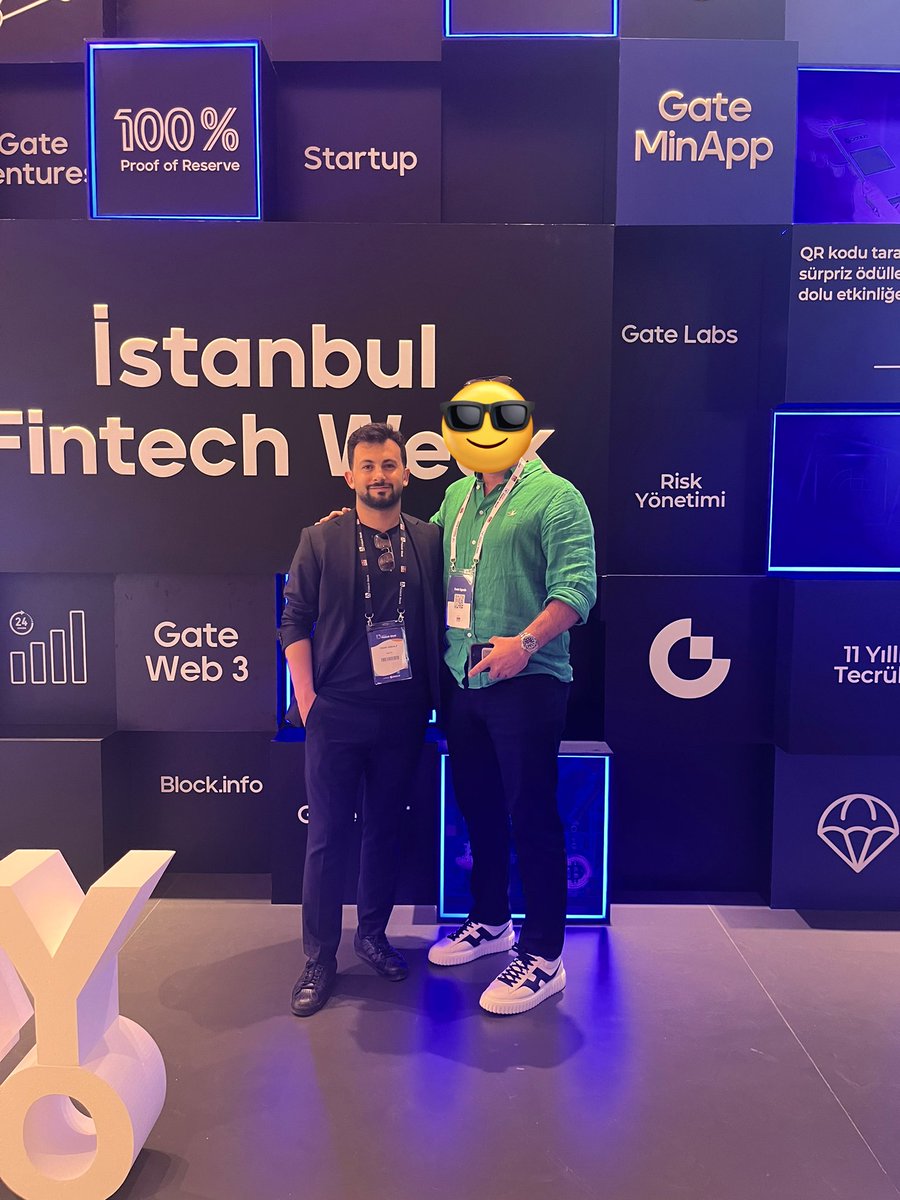 Gate ekibi ile İstanbul Fintech Week’te beraberiz. #IFW24 @Gate_Turkce @gate_io @temirgokalp