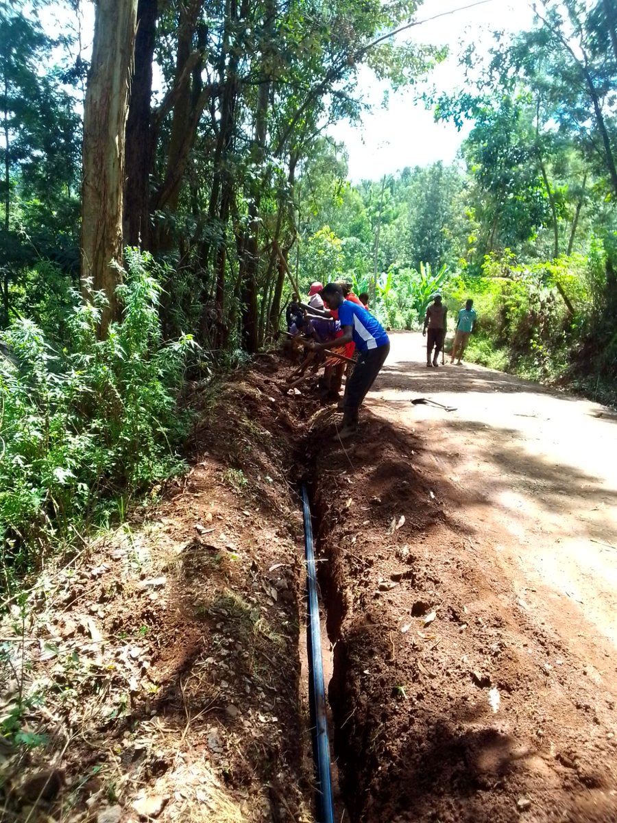 Water project last mile connectivity. Congratulations Hon Morris. Kiriko Kiru Mathioya. Community Projects programme ensures equitable development across all wards in Muranga and employment at the grassroots level.