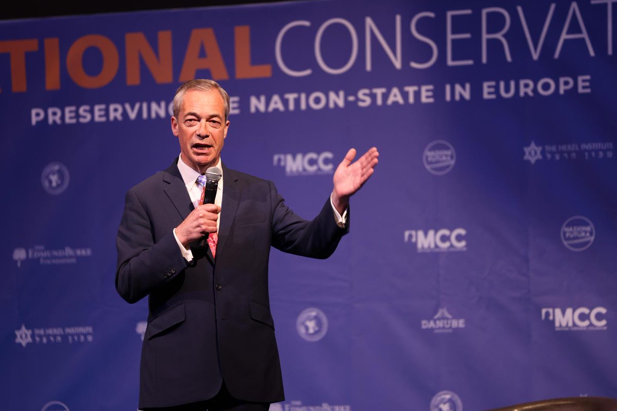 The EU was a project of peace; it is now a project of power. What has happened here, in this epicenter of globalism, is a new unholy trinity: Big Politics, Big Business, and Big Banks. -@Nigel_Farage #NatConBrussels2