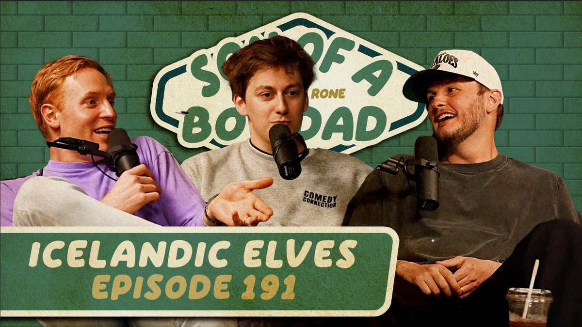 Icelandics Elves | Son of a Boy Dad #191 is out now: barstool.link/son-of-a-boy-d…