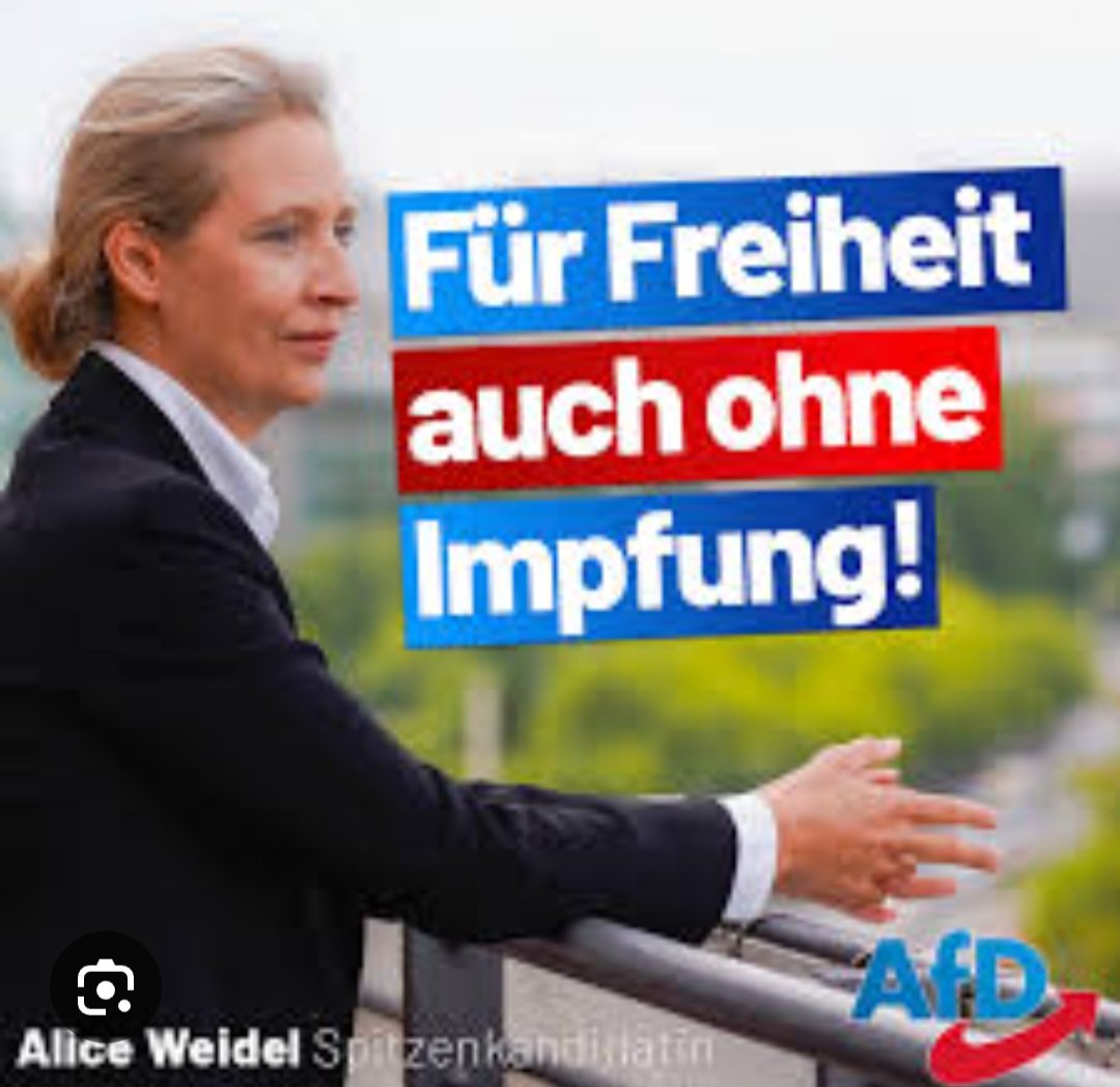 DAS war mein Lieblings-Wahlplakat von der #AfD. Und ist es bis heute! Frau Dr. #Weidel sollte Kanzlerkandidatin der AfD werden. Slogan: #AliceFürDeutschland! 👍😃