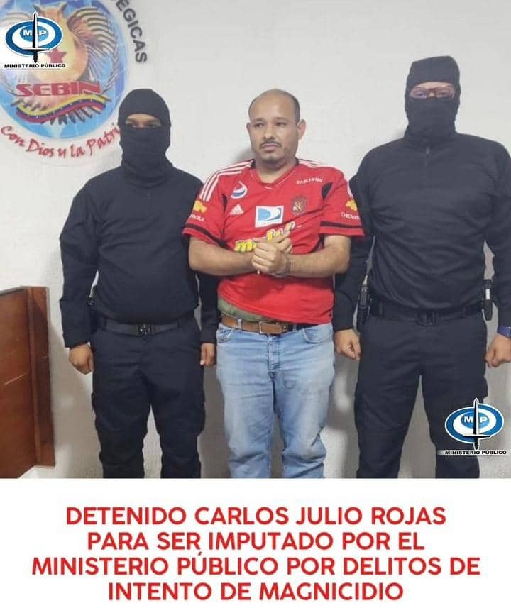 Un incansable luchador vecinal y por los derechos democráticos, como lo es el estimado colega periodista Carlos Julio Rojas, es señalado por el régimen de magnicida.
Tratar de exterminar a la disidencia bajo cualquier pretexto tiene tufo fascista.
¡Liberen a Carlos Julio Rojas!