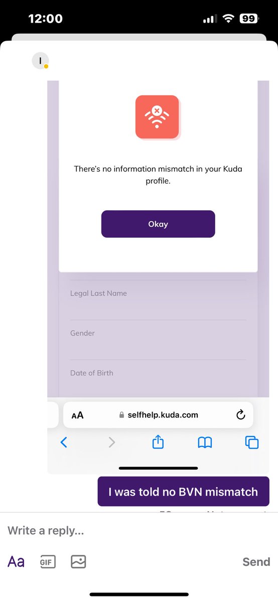 _deedestiny's tweet photo. @kuda__team hello Kuda my account was blocked account no 2001553918 I have done everything I was sent a mail from the customer care team that my account will be unblocked after carrying out this procedure. I did exactly what I was told and I realized the BVN wasn’t mismatched. https://t.co/56iIdNXhGf
