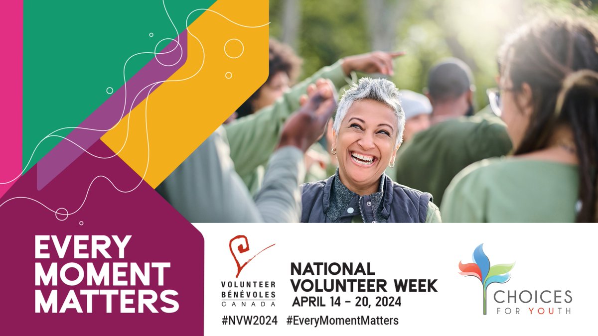 This National Volunteer Week, we're thrilled to spotlight the incredible impact our volunteers have on our work at Choices for Youth ✨ Our dedicated volunteers play a crucial role in supporting our mission of supporting vulnerable youth in our community. A Huge THANK YOU to all