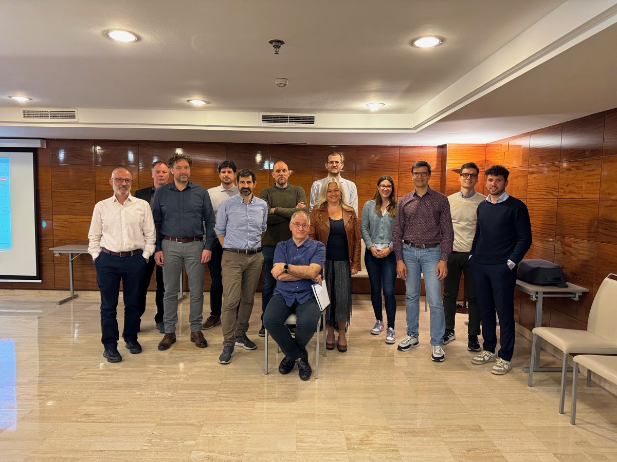 HycoolIT's tweet photo. Second day at @HycoolIT GA in Barcelona discussing technical issues on integration of #BIM #simbots, and #simulations.
Check out about the project👉 https://t.co/s2nGTKLxHL
#standarization #replicability #tertiarybuilding #ITserver #power #cooling #software #serverroom #energy https://t.co/jPjNDJsafw