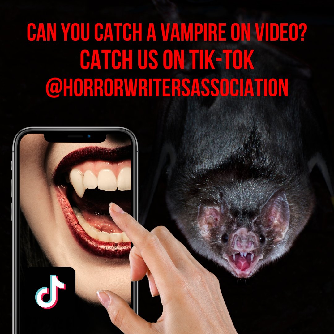 Did you know that the Horror Writers Association social media has been expanding to newer media platforms? Follow us Tik-Tok! tiktok.com/@horrorwriters…