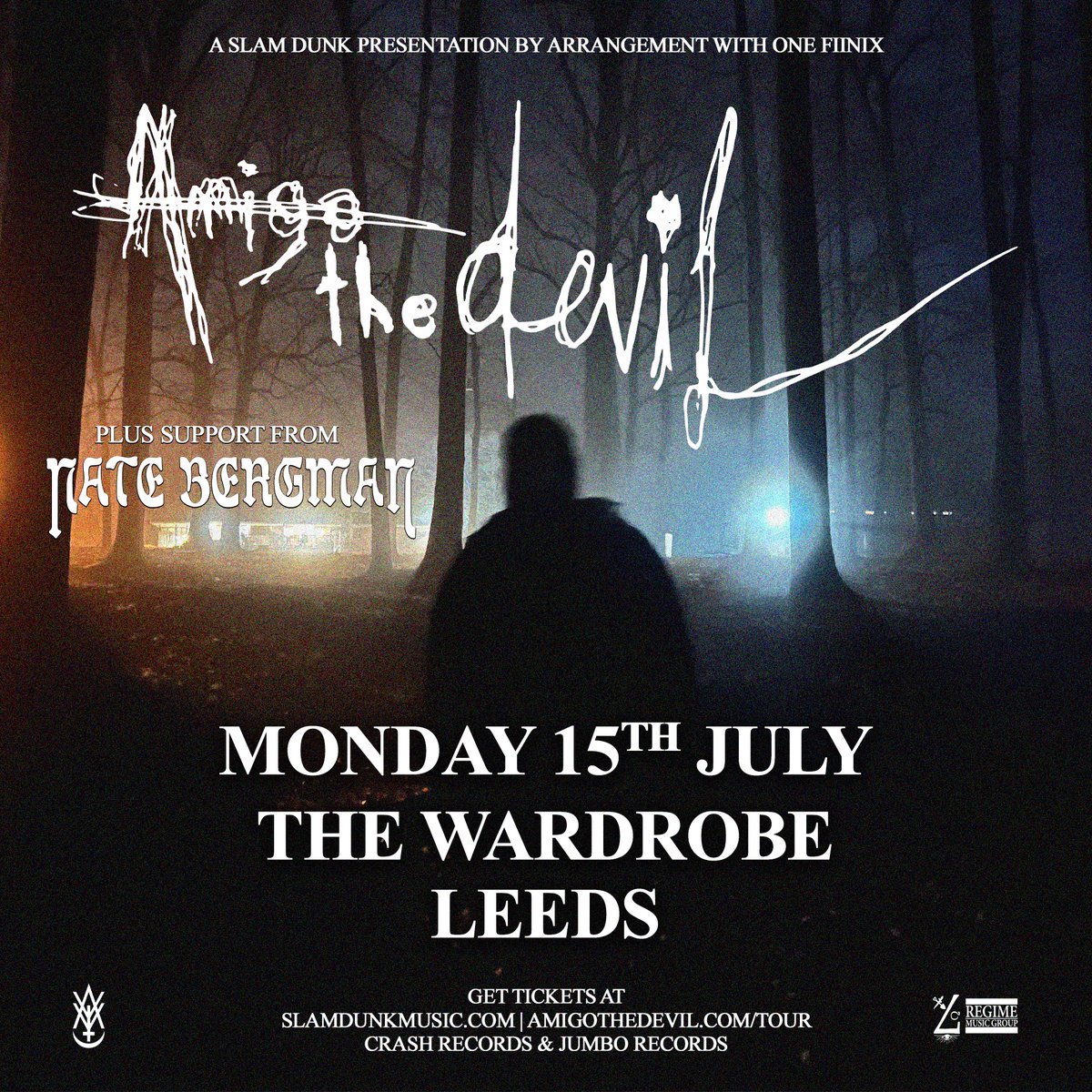 A performer with a voice that transcends generations, singer-songwriter @NathanMBergman joins @AmigoTheDevil at @wardrobeleeds on Monday 15th July! Tickets available to book from slamdunkmusic.seetickets.com/event/amigo-th…