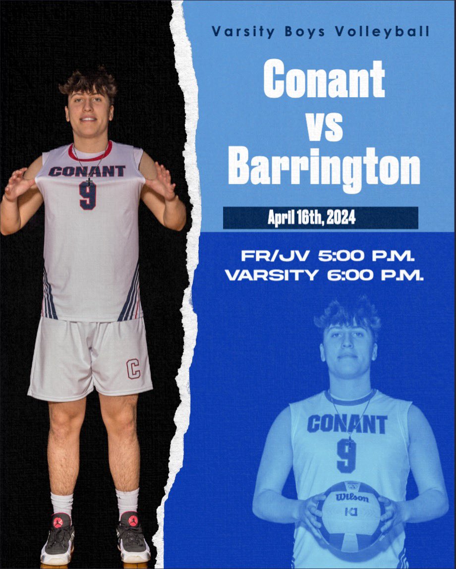It’s GAME DAY! The Cougars head to Barrington! Come support your boys!