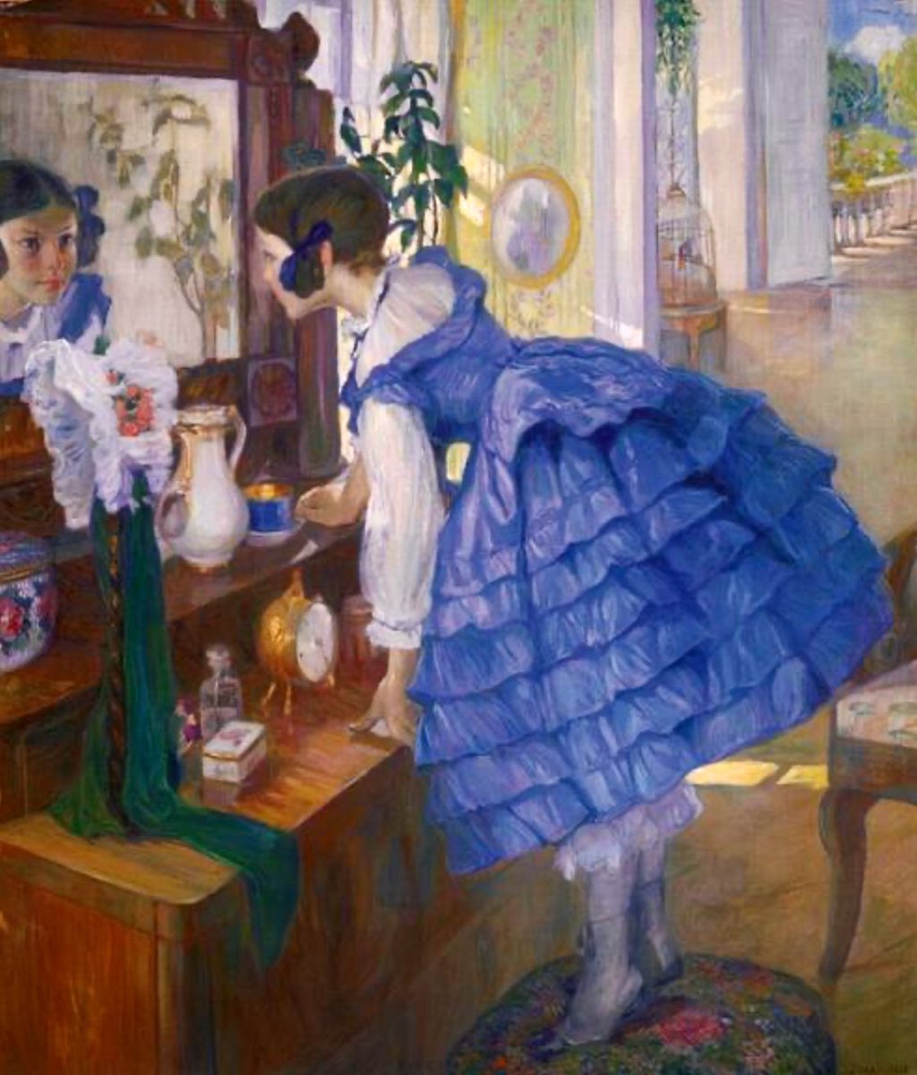 Olga Della-Vos-Kardovskaya, a little woman.