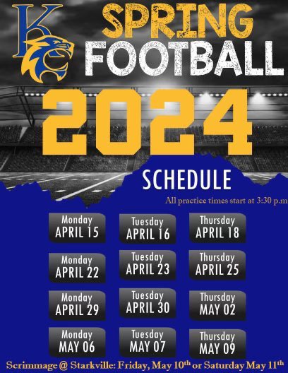 Coaches!!!! Time is here to come check out the Kemper County Wildcats. We are looking forward to each of you coming by to check out our guys! Feel free to call/Text 662-435-1227 or inbox if you need to reach out. @MacCorleone74 @ChadSimmons_ @BHoward_11 @D_Wren5