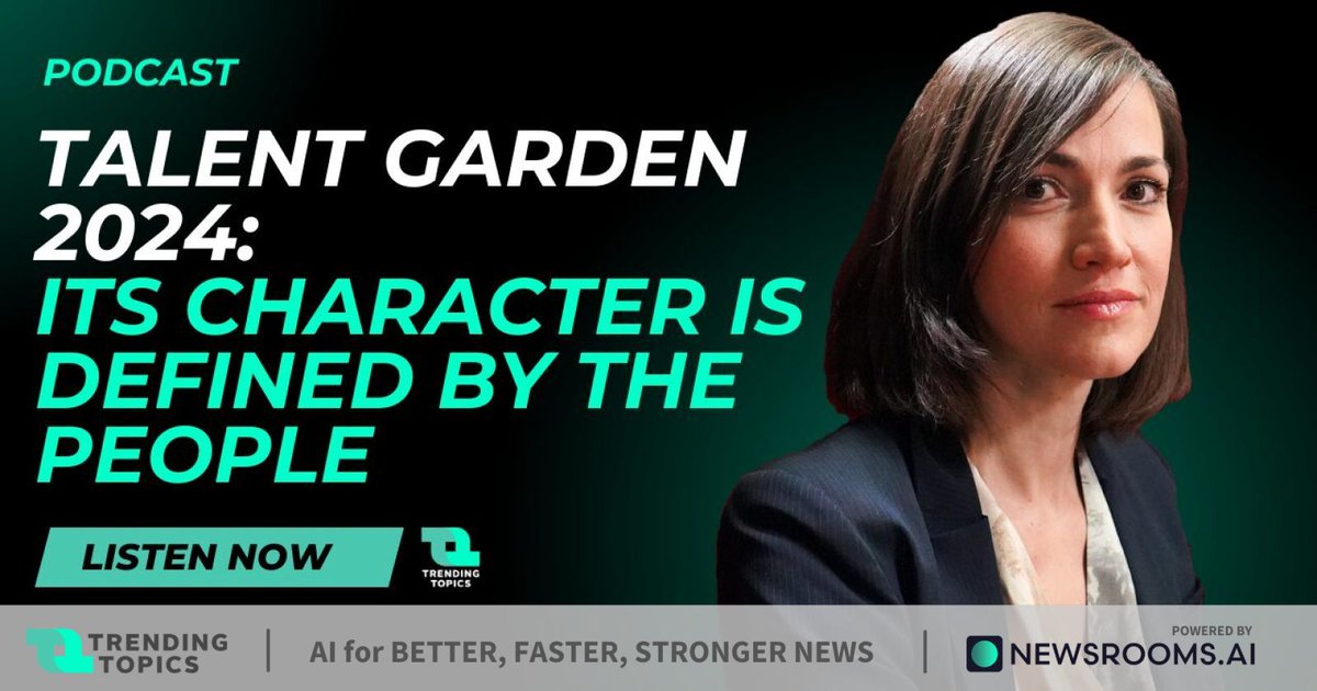 Irene Boni, the CEO of Talent Garden Global, has a clear mission for the vibrant digital ecosystem: 💡supporting people and organizations by creating relevant learning and networking opportunities. 

buff.ly/4d0uRWK