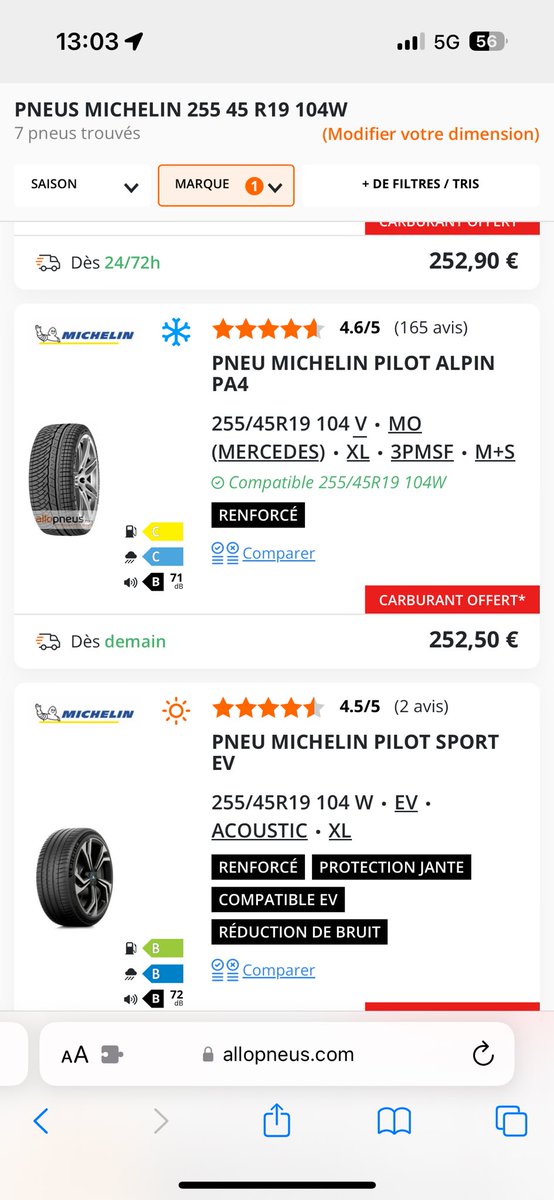 Ergo_Flow's tweet photo. @CS_Thermomix @Michelin Alors je boss chez Michelin et il y’a des e primacy avec mousse acoustique. Mais effectivement j’ai pas trouver d’infos sur euromaster. Sinon il y’a les pilotes sport ev avec mousse acoustique. https://t.co/dWYAjKiAmi