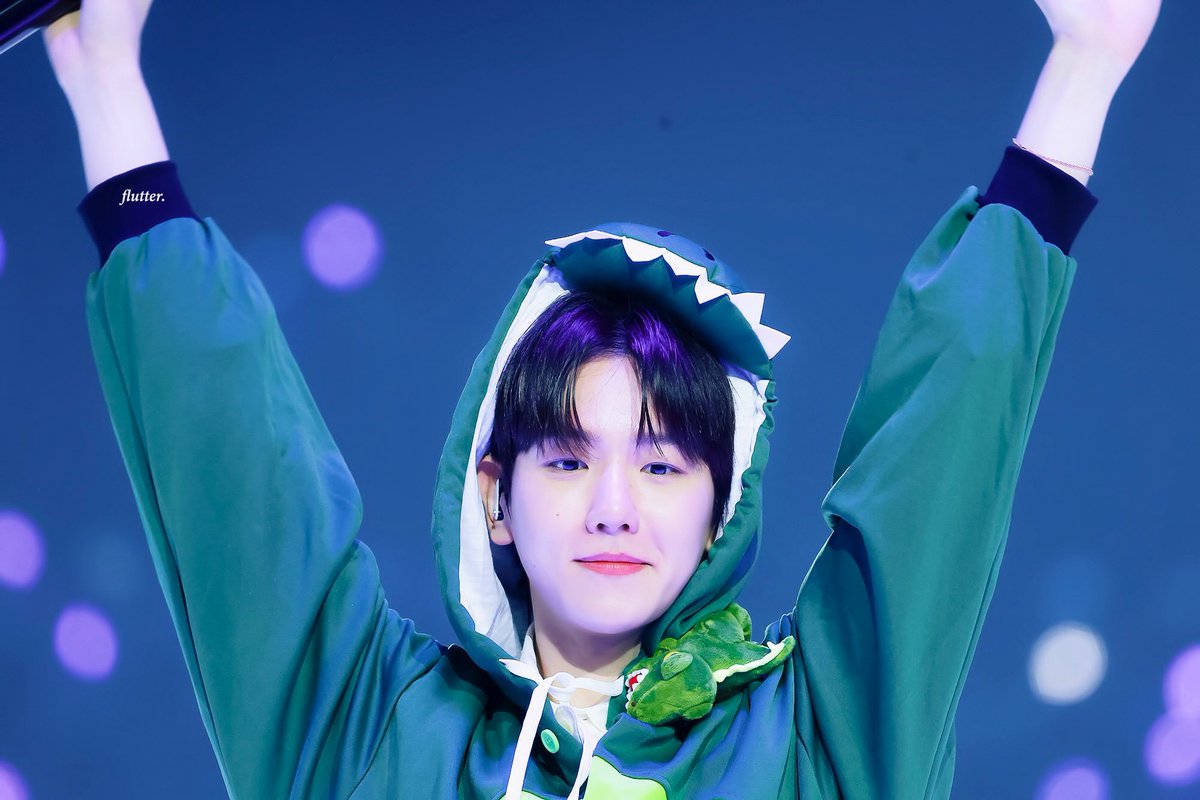 flutter_bh's tweet photo. 240414 one 1회차 
아기공룡
#백현 #BAEKHYUN #ベッキョン @B_hundred_Hyun https://t.co/IIDDI4i0Ww