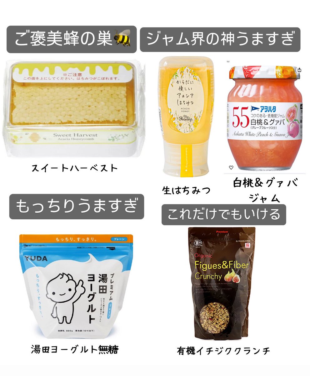 b55fq's tweet photo. まじでヨーグルト沼から抜け出せないので家でお店級のヨーグルトが食べれる材料まとめ🥣🍴 https://t.co/jHx0Lz9tUL