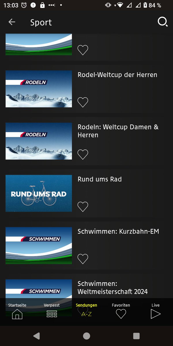 Lieber <a href="/ORF/">ORF</a> überdenkt doch bitte nochmal die Kategorie Einordnung der Sendung Rund ums Rad 
Das war die letzte wo ich danach gesucht hätte...

<a href="/radlobby/">Radlobby</a>