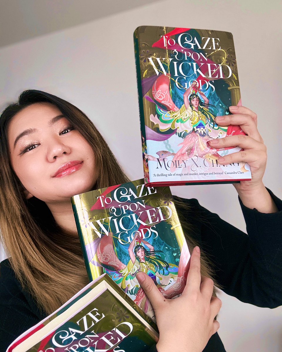 Happy book birthday to my first born, FINALLY!! after almost a decade of heartbreak and tears😭! I found the first seed of To Gaze Upon Wicked Gods as a child in Harbin, wide-eyed as my grandfather used ghost stories to scare me into doing my homework.