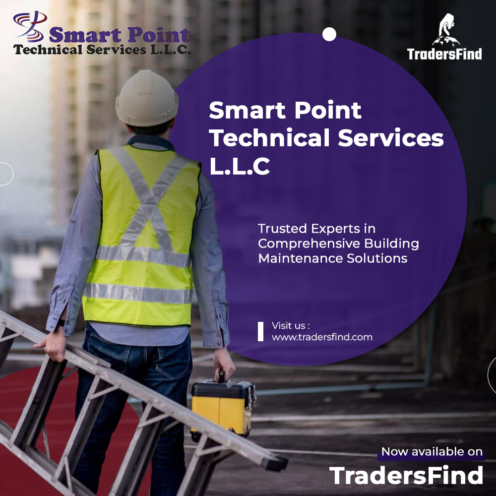 Smart Point Technical Services L.L.C, a leading provider of building maintenance has joined TradersFind. 
tradersfind.com/seller/smart-p…

#smartpointllc #uaeservices #maintenanceservices #buildingmaintenance #electricalservices #cleaningservices #floormaintenance #acservicing