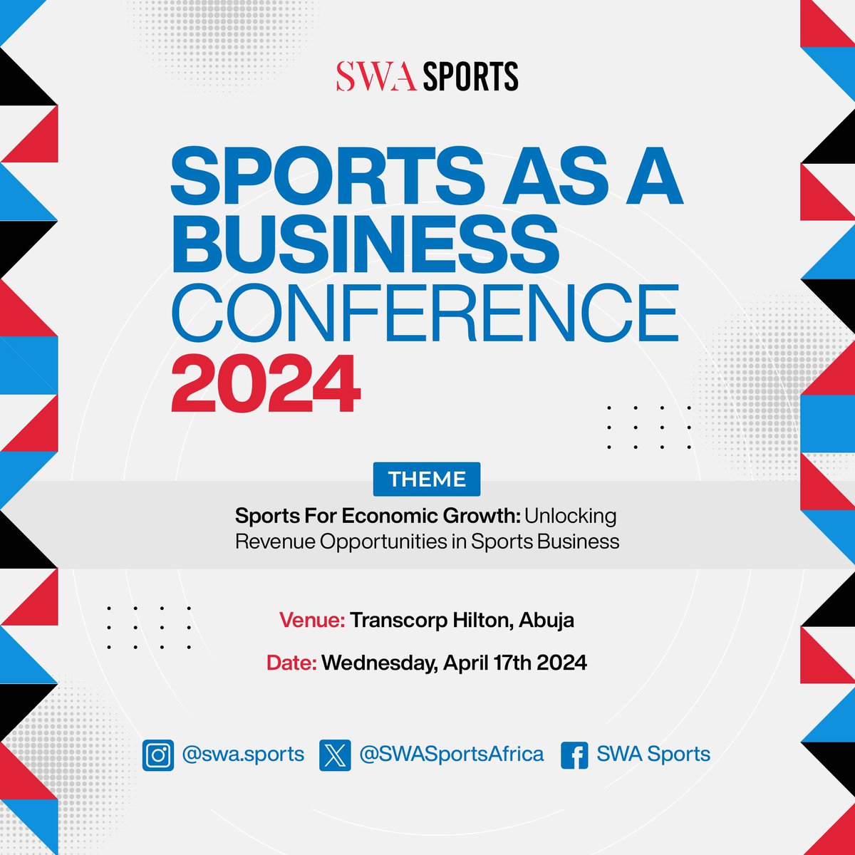 SuperwomanAisha's tweet photo. We are 1 day away from the 1st Sports As A Business Conference. If you are registered to physically attend, registration is by 8:00am. Please arrive on time to get a good seat. 

If you will be joining us virtually, the event will go live by 9:00am via this link: 
https://t.co/iyI4UsUGrs