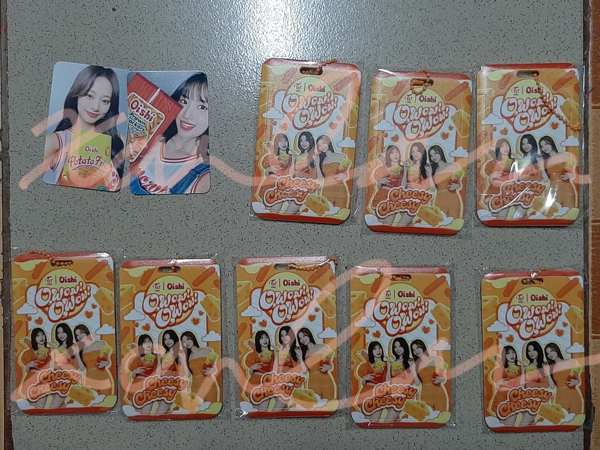 ouRLAV_'s tweet photo. WTT LFT TWICE OISHI

Want:
JY, Corny x Cheesy photocard v2
Corny corny photocard holder
Anghang anghang photocard holder
Sweet sweet photocard holder
Any of the three posters

Have:
MM, TZ pc v2
Cheesy cheesy photocard holder x8

Loc. Laguna https://t.co/HBVfjEPM4P