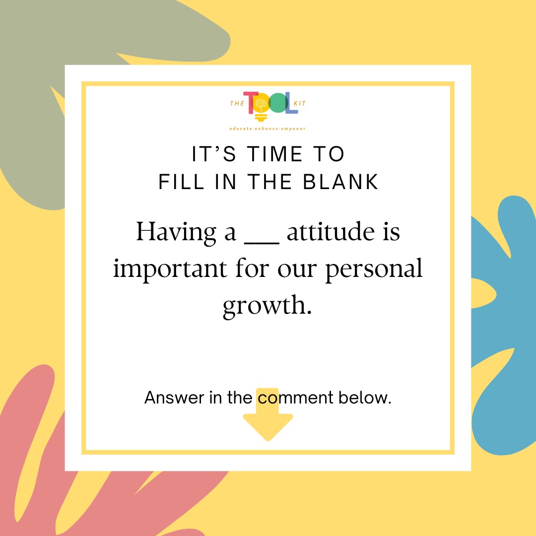 thetoolkit_in's tweet image. 🚀 Let&apos;s talk growth! 💬 Join our series of questions on personal development and soft skills. Share your answers in the comments below and let&apos;s learn together! 🌱 #GrowTogether