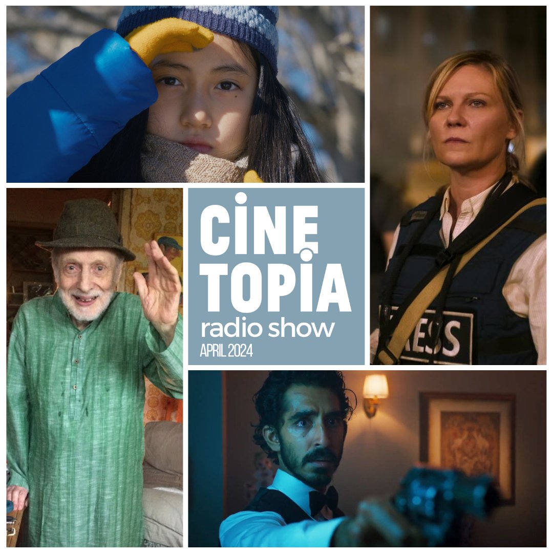 Cinetopia Show is on EHFM right now from 12-2pm. Tune in at ehfm.live where @ClaraStrachan and @amandainflux review CIVIL WAR, EVIL DOES NOT EXIST (spoiler alert on the ending!), MUCH ADO ABOUT DYING and MONKEY MAN listen now! ehfm.live