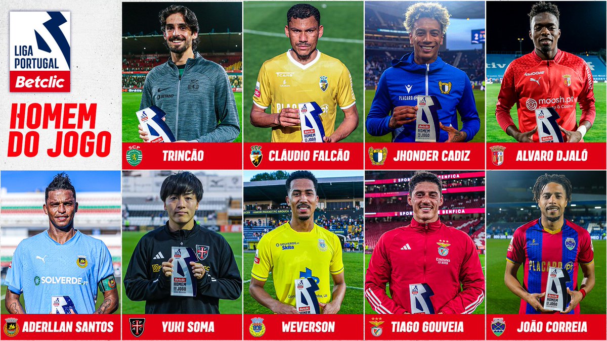 Um 𝐌𝐕𝐏 brilha de forma diferente 🌟 Qual destes foi o mais influente? #LigaPortugal #LigaPortugalBetclic #CriaTalento #NãoPára