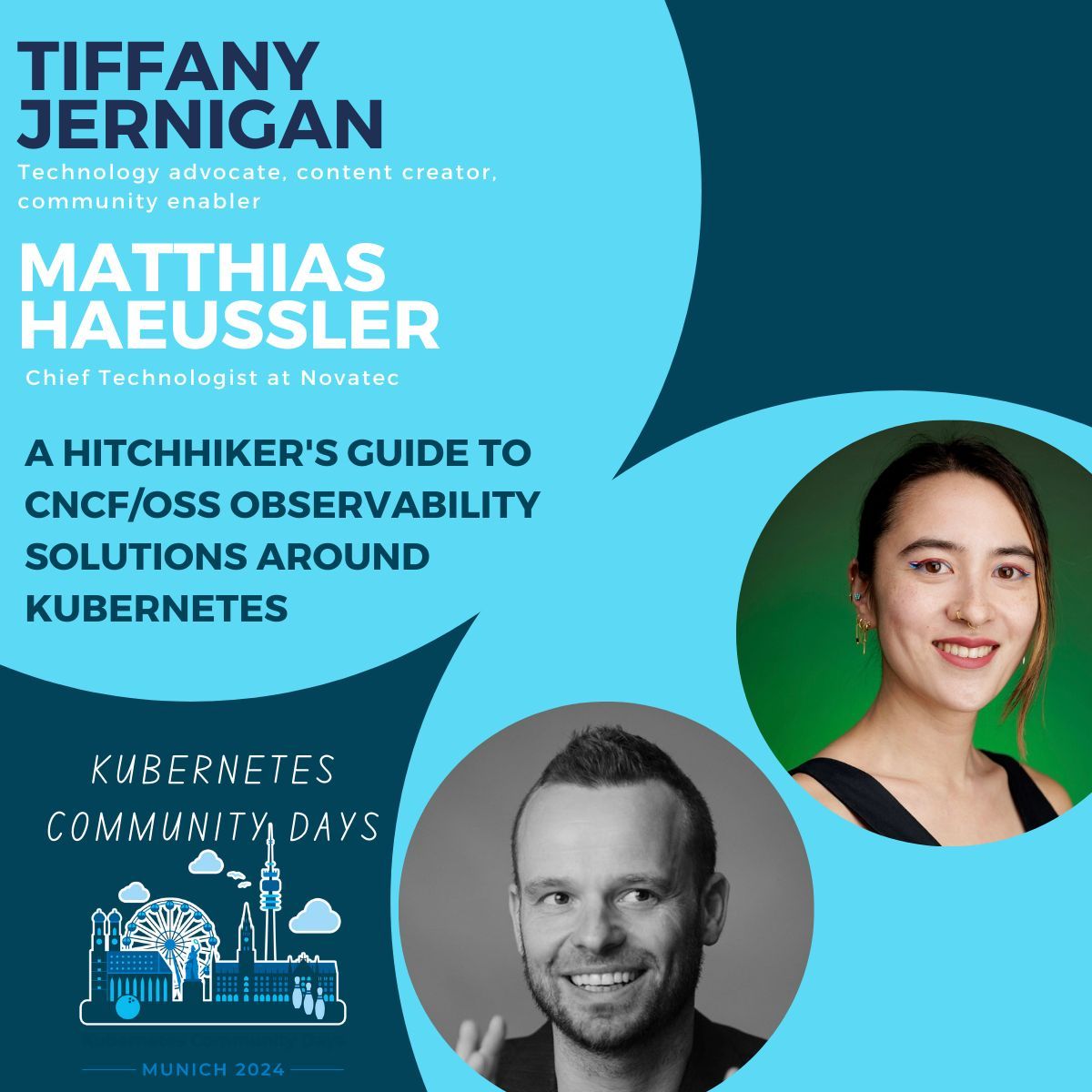 🌟 Exciting News! 🌟 We are thrilled to announce that Tiffany Jernigan and Matthias Haeussler will be joining us as speakers at KCD 2024! Get ready for insightful sessions packed with cutting-edge knowledge. Stay tuned for more updates! #KCDMunich #speakerannouncement #kubernetes