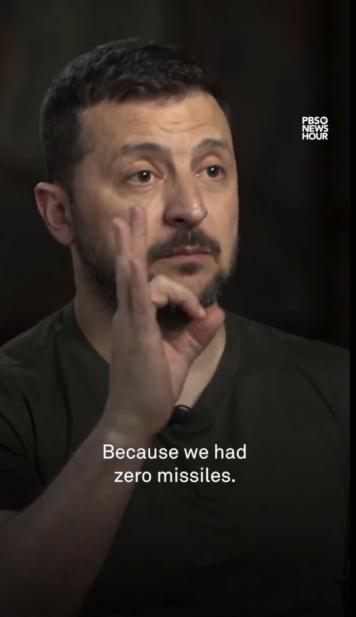 “Because we had zero missiles”.
The delay already in aid to Ukraine is unconscionable.
The continued delaying tactics are enabling a genocide. There ought to be repercussions for that.