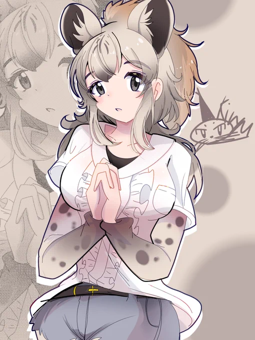 ブチさん#けものフレンズ #けもフレ 