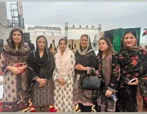 Some click pic with beautiful ladies @SanghaarShazia @RoomaMatto @kulsoom_chandio @tanzilabari24 @laghari_rehana @DRMAHREENBHUTTO @SyedaShehlaRaza @ShahidaRehmani