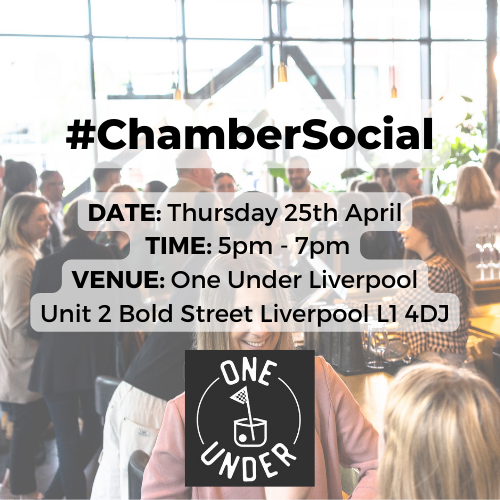 We’ll be at One Under Liverpool for our next Chamber Social⛳ Join us for a fun, relaxed, and slightly competitive networking session! These events provide the perfect opportunity to catch-up with colleagues and meet some new faces 🤝 Register below ⬇️ bit.ly/49TD8tb