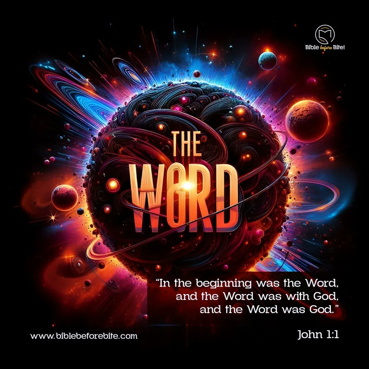 BiblebeforeBite's tweet image. Let&apos;s dwell on the beauty of this truth and draw closer to Him in awe and reverence. #John1v1 #WordofGod #DivineIdentity #EternalTruth #Christianity #Faith #BibleBeforeBite 📖🙏