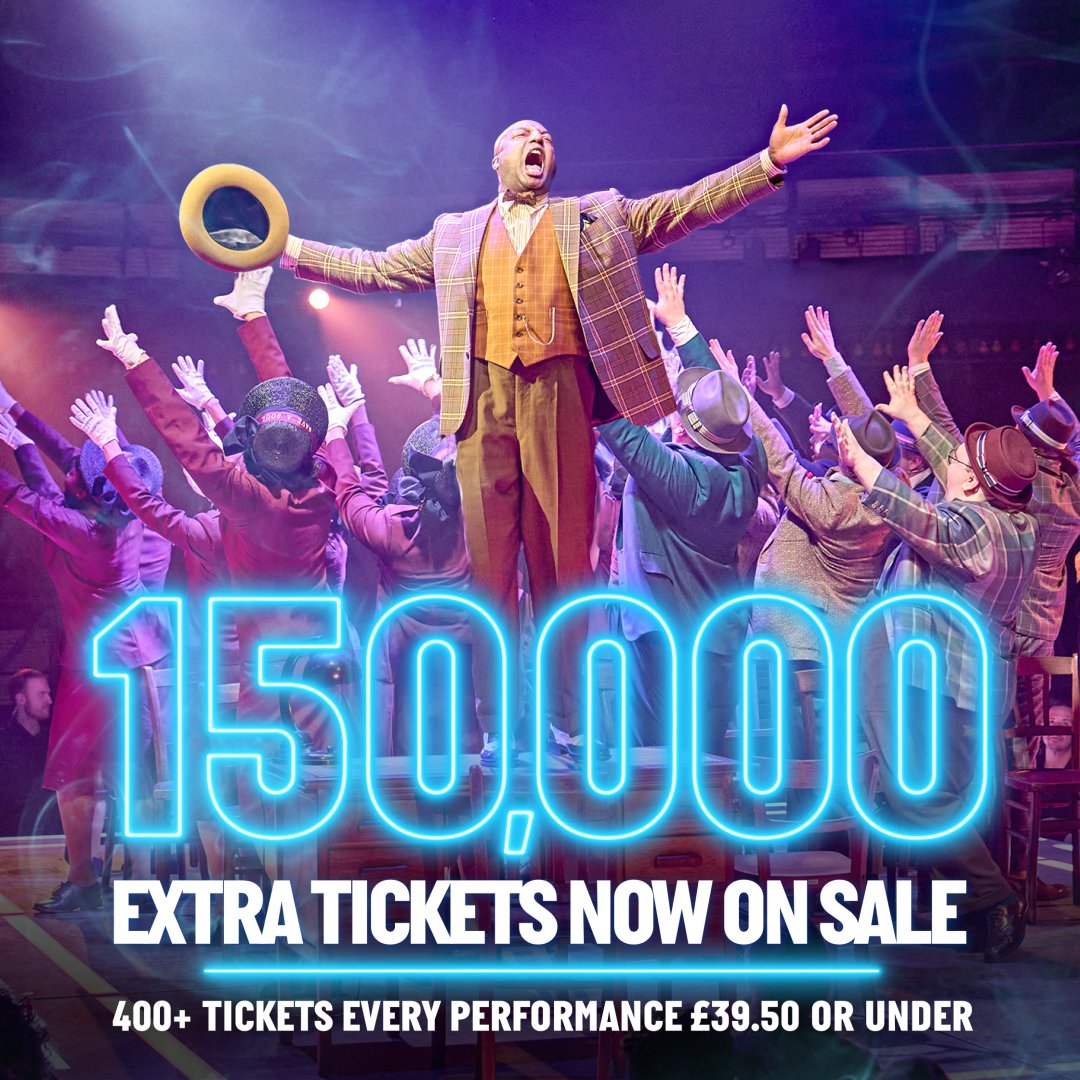 💃FINAL EXTENSION💃 You can immerse yourself in #GuysAndDolls until January 2025🎲 Next year The Bridge will return to our familiar programme of productions. Sign up to our newsletter and be the first to hear about what's coming next: bridgetheatre.co.uk/newsletter-sig…