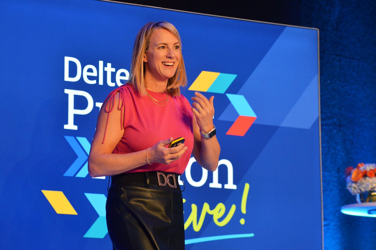 Deltek_Intl's tweet photo. What a session by our keynote speaker, @DebraSearle , at Deltek Project Nation Live in London! Debra ignited the audience’s imagination and determination with her approach to work and life, even when things get tough. A truly enlightening experience!
#DeltekProjectNationLive https://t.co/zLQgwRx94j