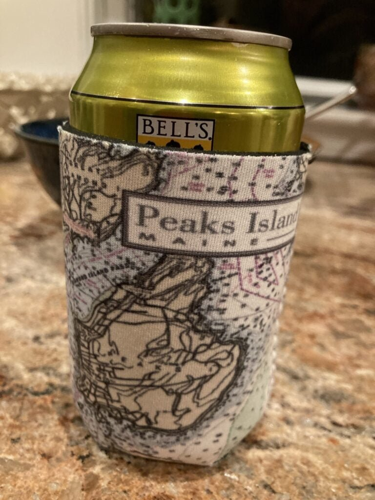 Maps in the Wild: Peaks Island Cooler: Doug shared this “Map of Peaks Island keeping my hands warm and my beer cool.” MapsintheWild Peaks Island Cooler dlvr.it/T5ZMWf
