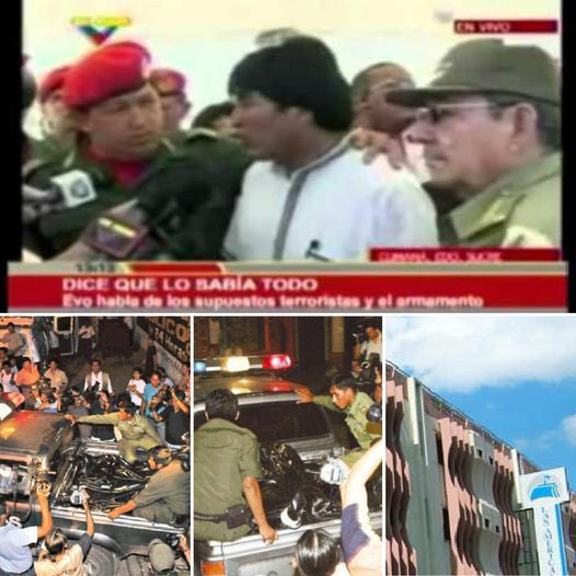 Hoy se cumplen 15 años de la #MasacreHotelLasAméricas perpetrado por Evo Morales, García Linera y los creadores del Modelo Pluricorrupcional. La #MafiaMasista mató a sangre fría quedando impunes de sus delitos. Ningún boliviano debe olvidar este fatídico día. Nuestras…