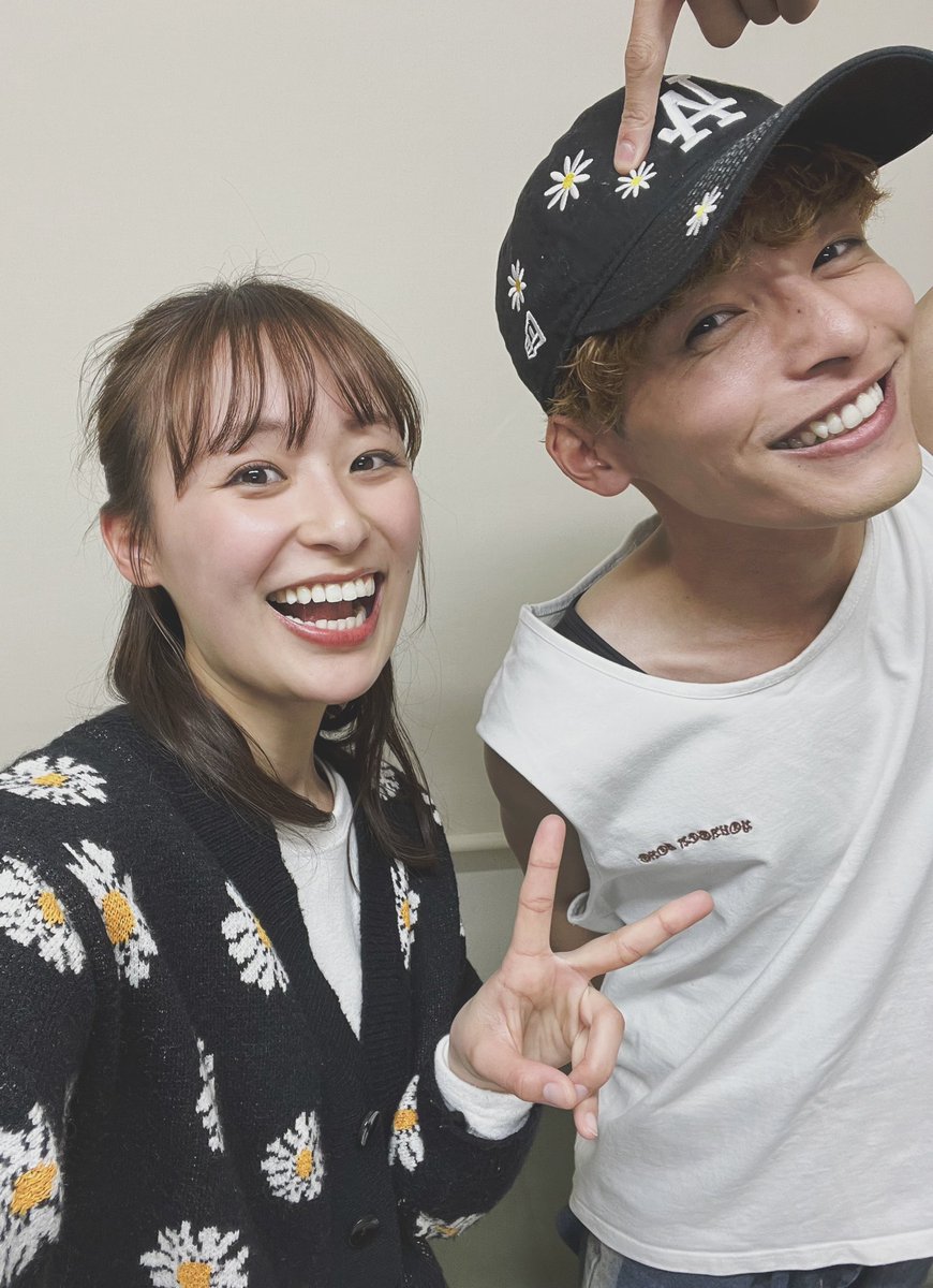 お揃いみたいになった🌼笑