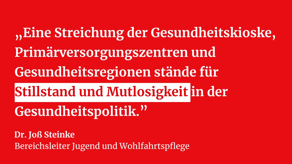 Im Entwurf für das Gesundheitsversorgungsstärkungsgesetz (#GVSG) fehlen zentrale Punkte. Damit würden die bestehenden starren Versorgungssektoren zementiert werden. Kurzfristig sparen, um langfristig draufzuzahlen, das sollte nicht das Motto sein. 👁️‍🗨️👉web.de/magazine/polit…