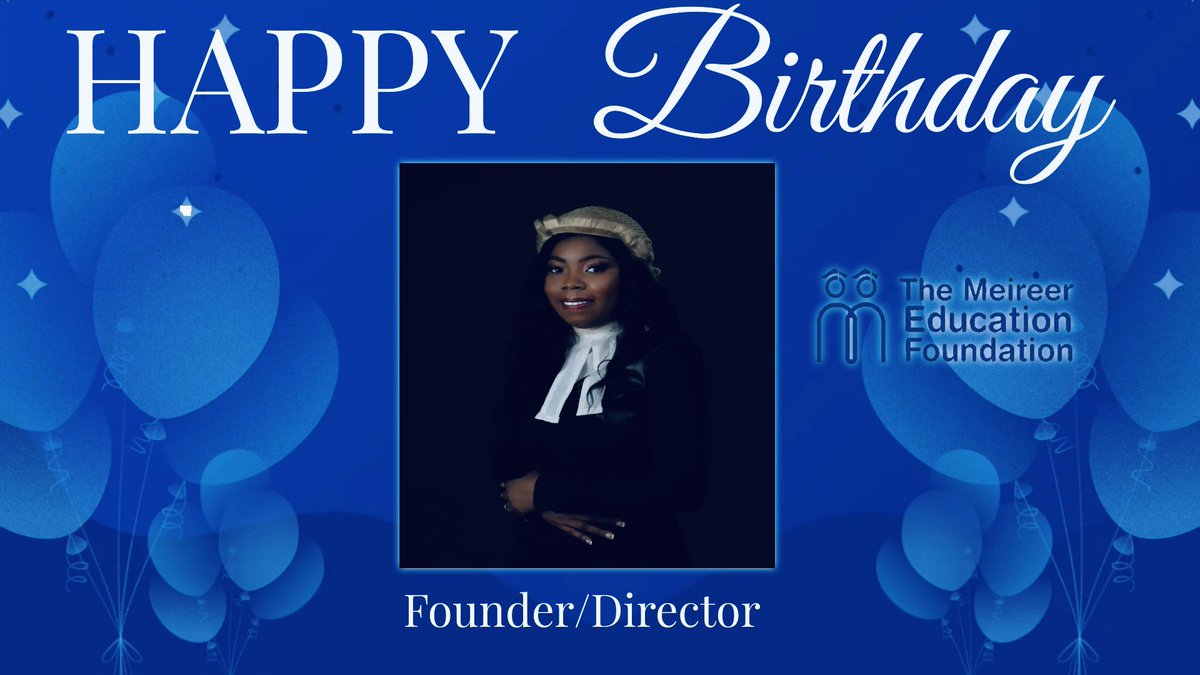 _tMEF's tweet photo. Happy birthday to our founder/director; Barrister Akhigbe Esther Agada🎉🎉🎉.

Welcome to an amazing and awesome year.!!!!!!

From all of us at MEF
#SDG4QualityEducation #educationmatters #OneChildAtATime #happybirthday https://t.co/gjmOR8O5hN