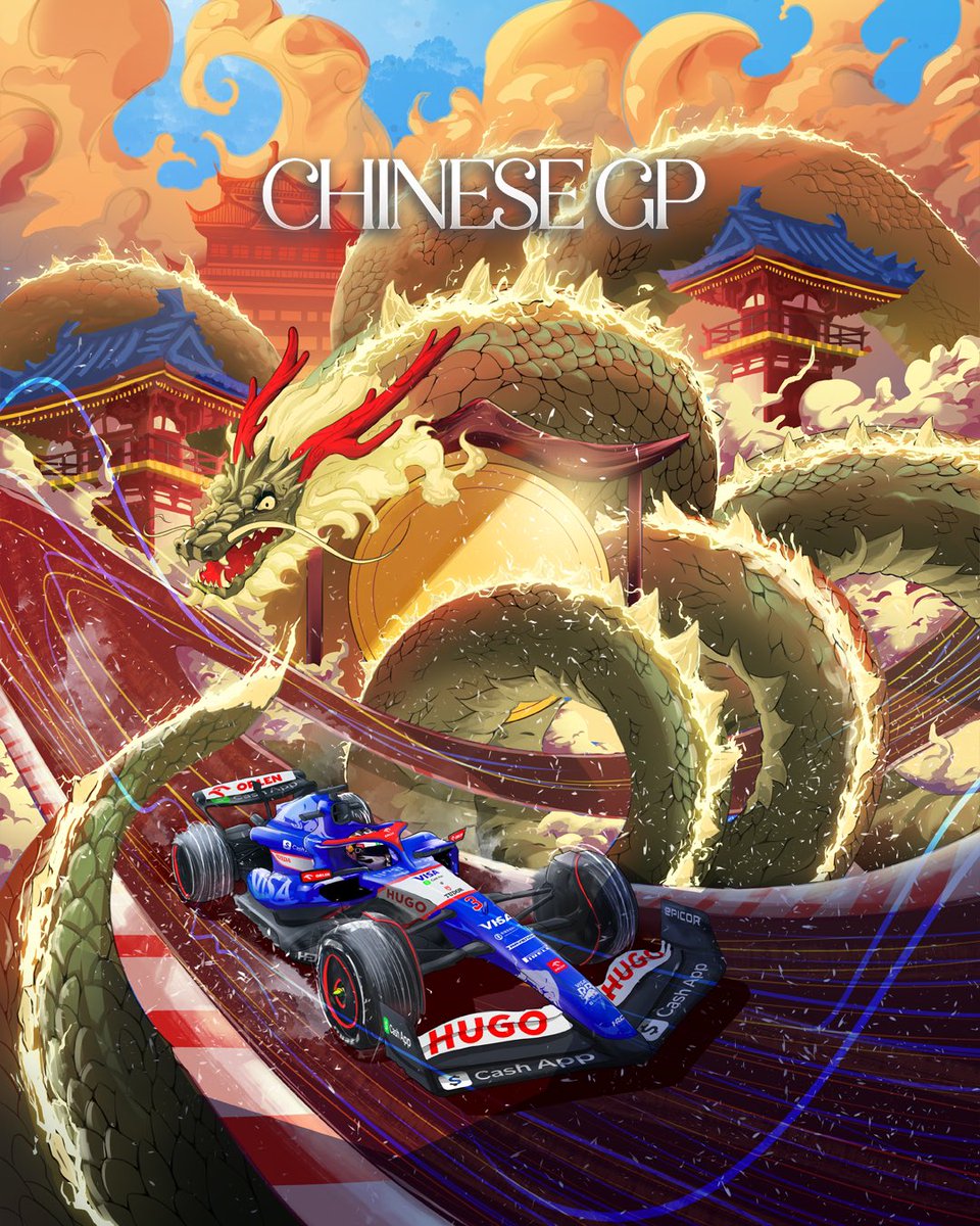visacashapprb's tweet photo. After 5 years, we are back racing in Shanghai 🇨🇳 https://t.co/0u0cZNj0te